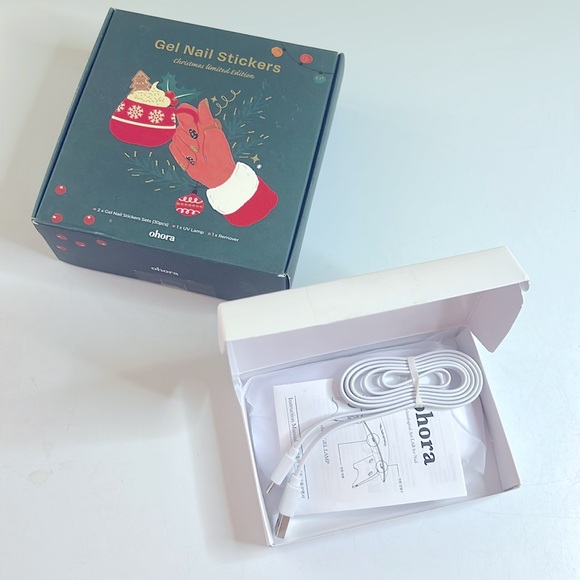Ohora Semi Cured Gel Nail Strip 2024 Christmas Gift Set (Limited Edition) - Picture 10 of 13